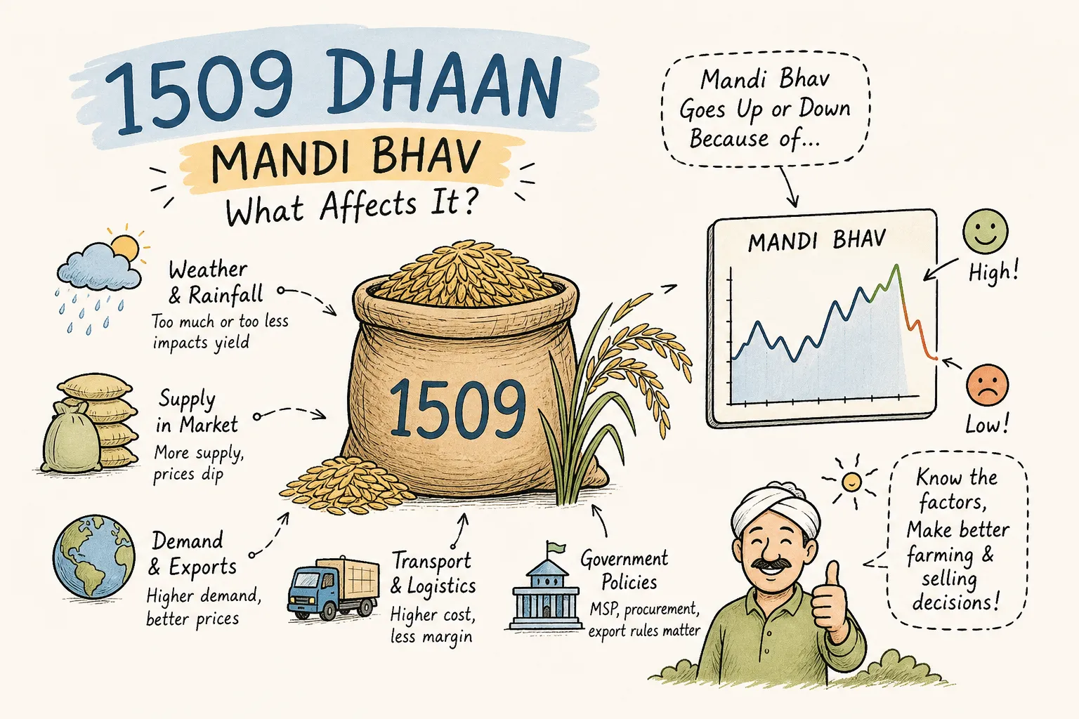 1509 Dhaan Ka Bhav