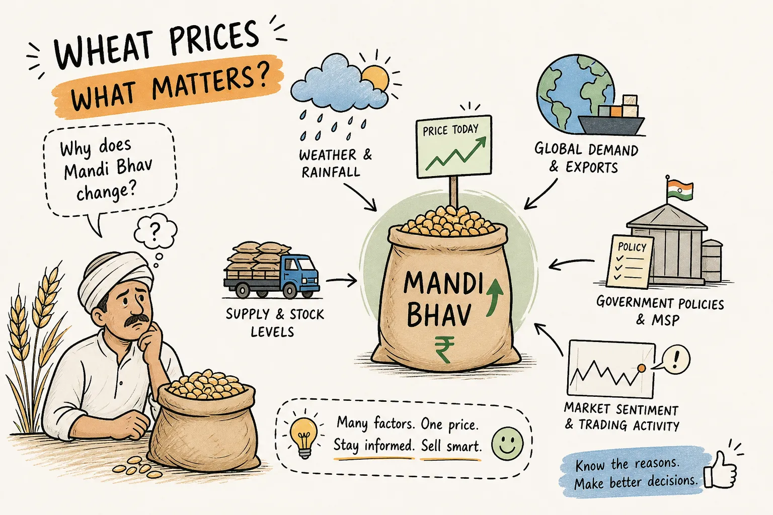 Wheat: Today Gehun Mandi Bhav
