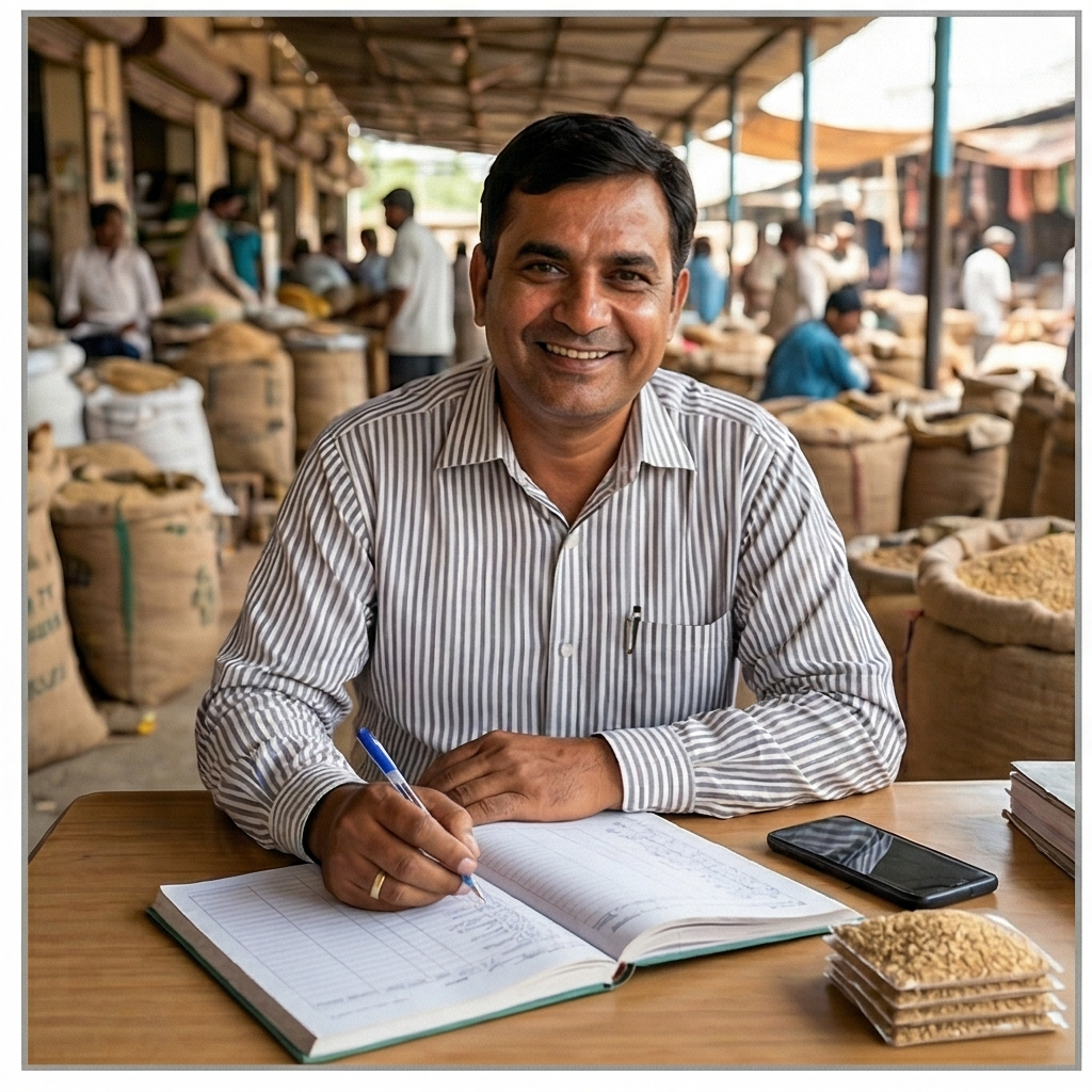 Anil Sharma, Mandi Vyapari