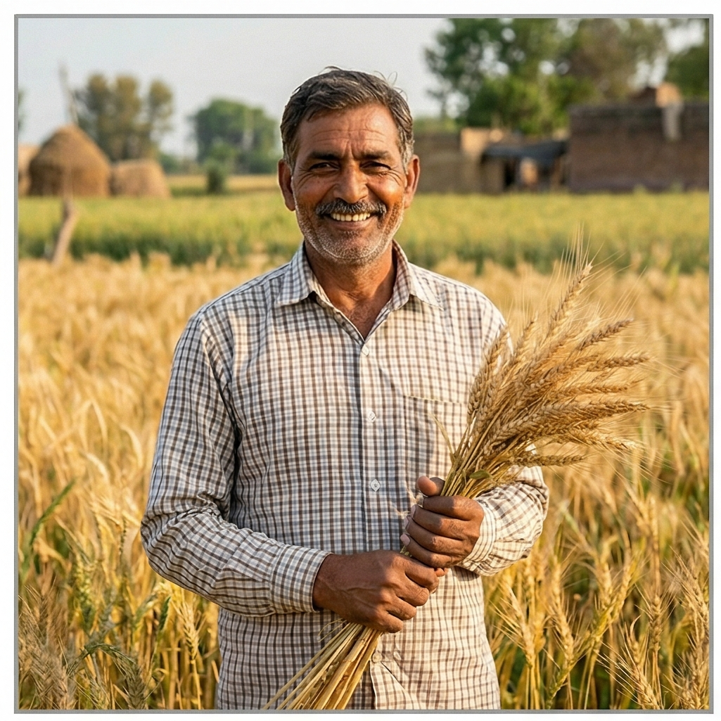 Rajesh Kumar, Wheat Farmer