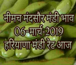 mandi-rates-06-march-2019 , neemach mandi bhav