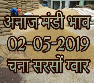 Mandi Bhav 02-05-2019 , chana bhav today