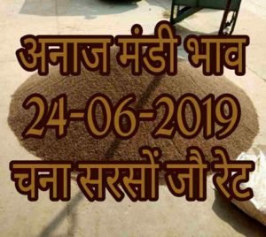 Mandi Bhav 24-06-2019 Mandi Rates Today