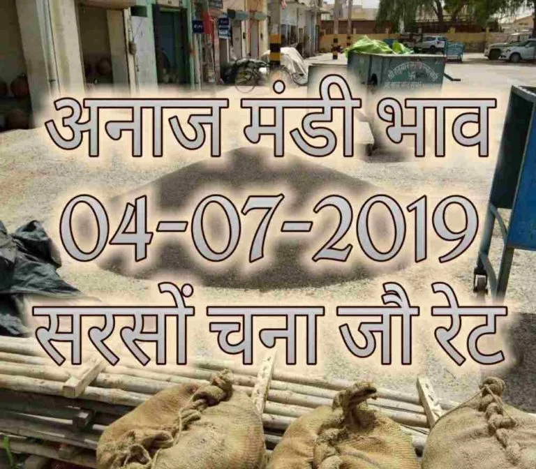 Mandi Bhav 04-07-2019