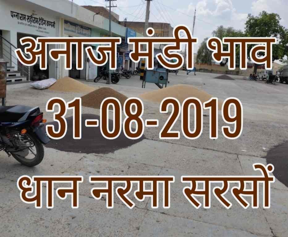 Mandi Bhav 31-08-2019 Narma Dhaan New