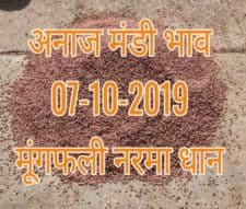 Mandi Bhav 07-10-2019 Mandi Rates Today